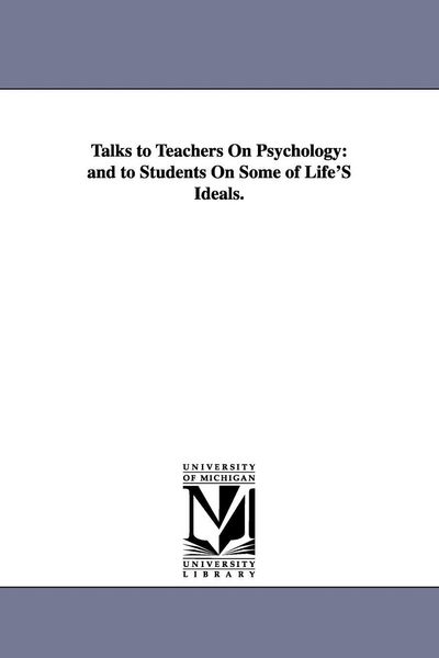 Produktbild: Talks to Teachers on Psychology