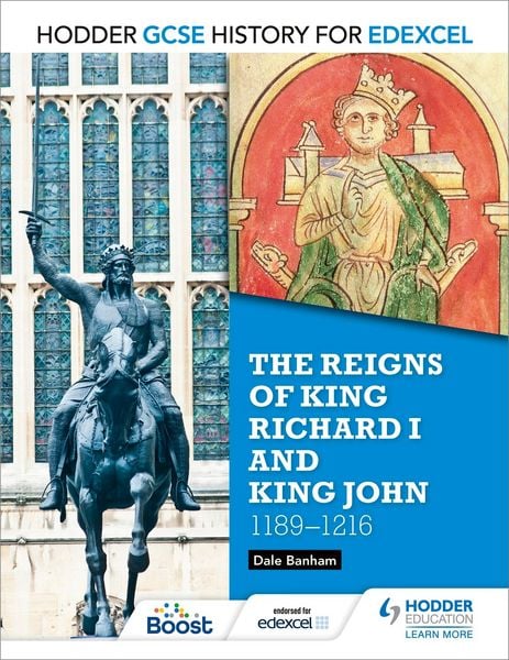 Produktbild: Hodder GCSE History for Edexcel: The reigns of King Richard I and King John, 1189-1216