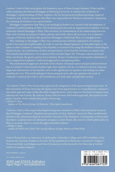 Produktbild: Gadamer's Path to Plato