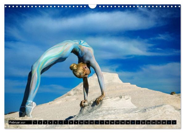 Produktbild: Naturwesen - Bodypainting K&ouml;rperlandschaften (Wandkalender 2027 DIN A3 quer), CALVENDO Monatskalender