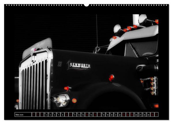 Produktbild: Kenworth W900 PHOTOART (hochwertiger Premium Wandkalender 2026 DIN A2 quer), Kunstdruck in Hochglanz