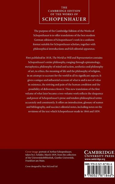 Produktbild: The World as Will and Representation, Volume 1