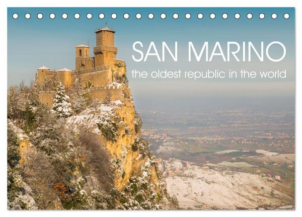 Produktbild: San Marino The oldest Republic in the world (Desk Calendar 2026 DIN A5 landscape), CALVENDO 12 Month DeskCalendar
