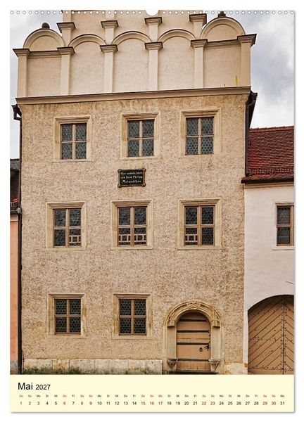 Produktbild: Luthergedenkst&auml;tten in Eisleben und Wittenberg (hochwertiger Premium Wandkalender 2027 DIN A2 hoch), Kunstdruck in Hochglanz