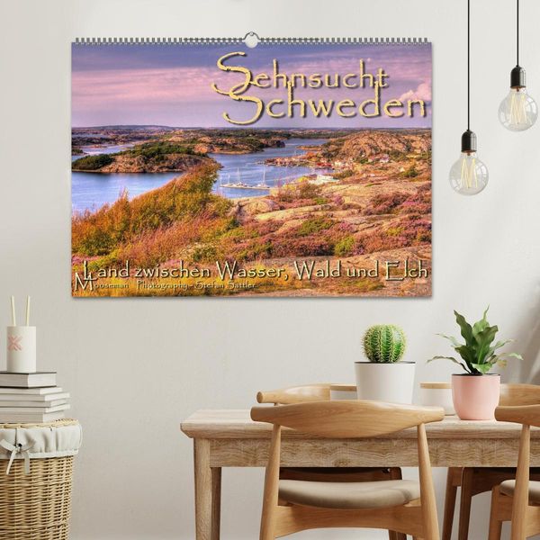 Produktbild: Sehnsucht Schweden - Sverige (Wandkalender 2026 DIN A2 quer), CALVENDO Monatskalender