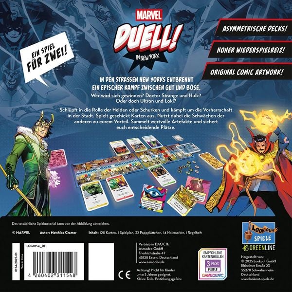 Produktbild: MARVEL: Duell! In New York