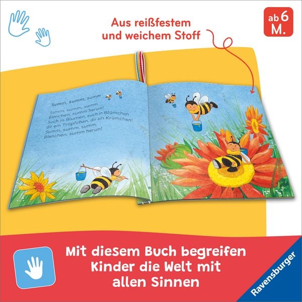 Produktbild: Mein Knuddel-Knautsch-Buch - Meine ersten Kinderlieder