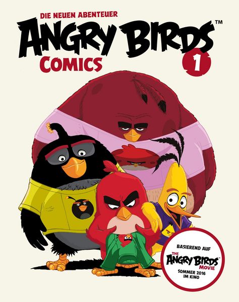 Produktbild: Angry Birds - Die neuen Abenteuer 1: Red sieht rot (Comic zum Film)