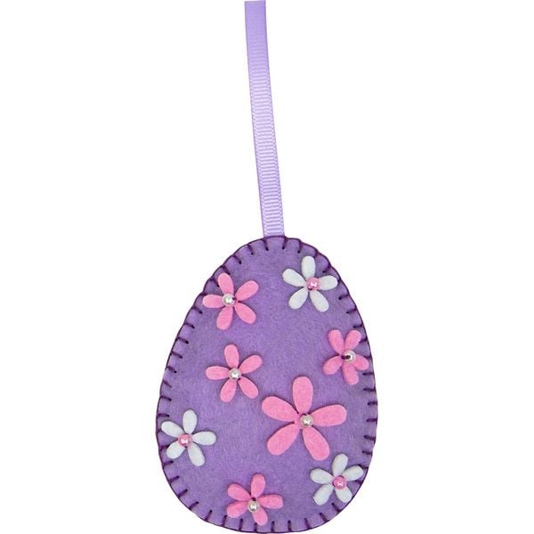 Produktbild: folia Filzn&auml;hset Mini Filzinies Osterei 22 Teile
