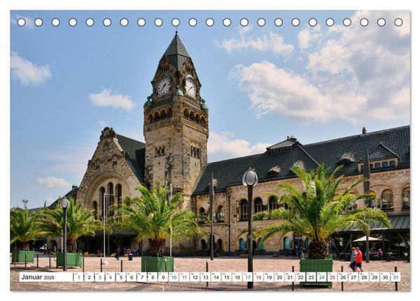 Produktbild: Metz - Ansichtssache (Tischkalender 2026 DIN A5 quer), CALVENDO Monatskalender