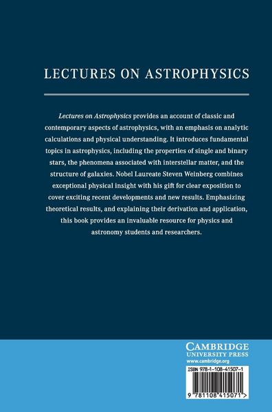 Produktbild: Lectures on Astrophysics
