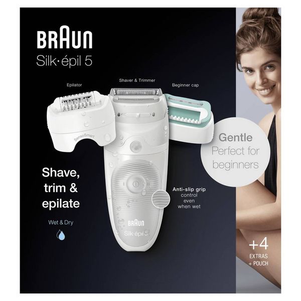 Produktbild: Braun LEGEPIL Epilierer Wei&szlig;