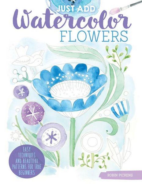 Produktbild: Just Add Watercolor Flowers