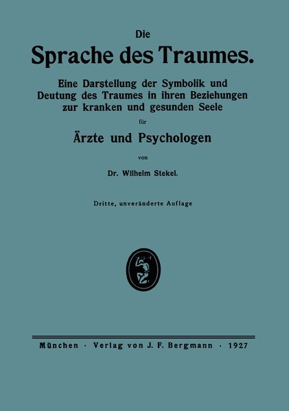 Produktbild: Die Sprache des Traumes