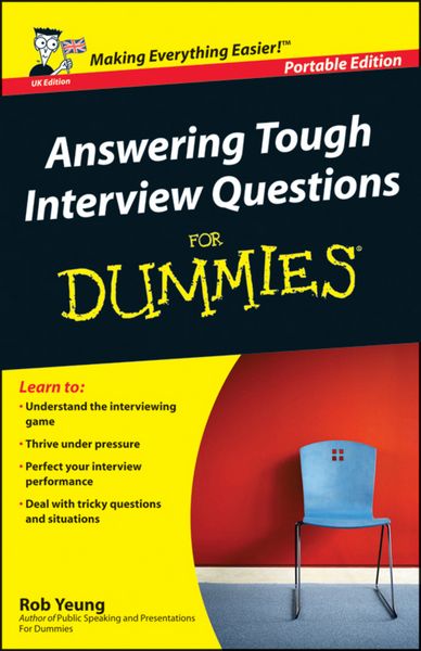 Produktbild: Answering Tough Interview Questions for Dummies
