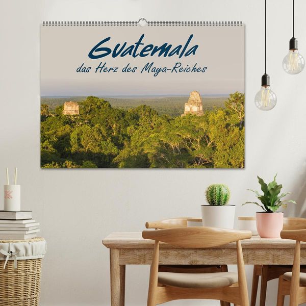 Produktbild: Guatemala - das Herz des Mayareiches (Wandkalender 2026 DIN A2 quer), CALVENDO Monatskalender