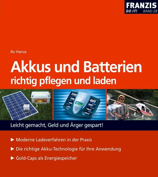 Produktbild: Akkus und Batterien richtig pflegen und laden