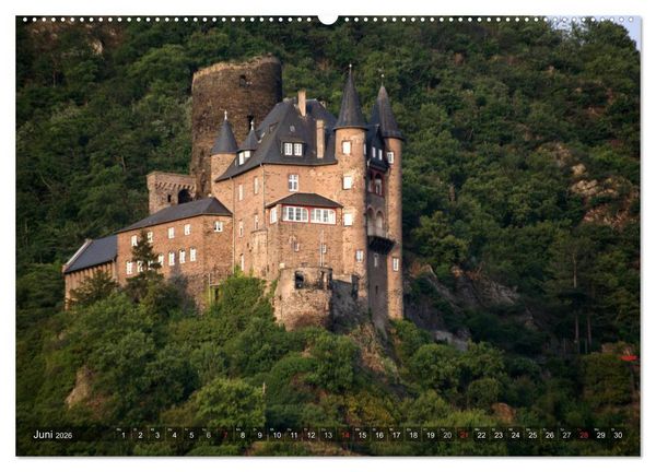 Produktbild: Deutsche Burgen (hochwertiger Premium Wandkalender 2026 DIN A2 quer), Kunstdruck in Hochglanz