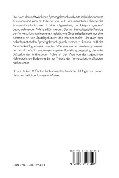 Produktbild: Sagen und Meinen