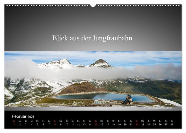 Produktbild: Panorama Schweiz (hochwertiger Premium Wandkalender 2026 DIN A2 quer), Kunstdruck in Hochglanz