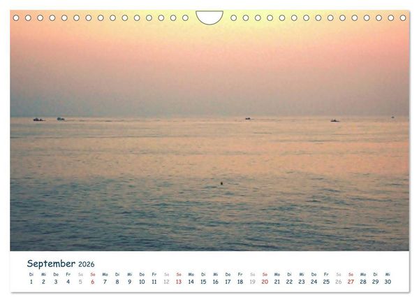 Produktbild: COSTA DEL SOL - Wellenspiel (Wandkalender 2026 DIN A4 quer), CALVENDO Monatskalender