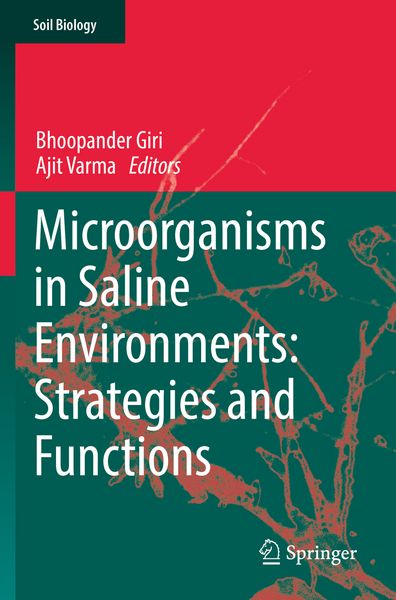 Produktbild: Microorganisms in Saline Environments: Strategies and Functions