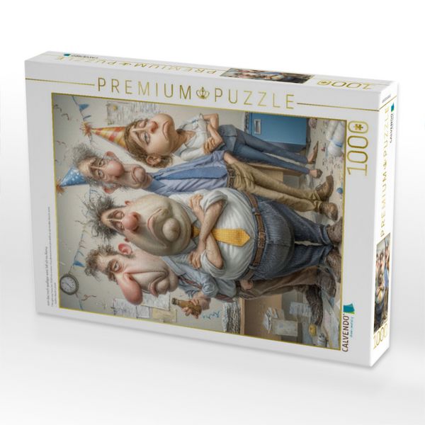 Produktbild: CALVENDO Puzzle enn das noch spa&szlig;iger wird, fall ich ins Koma | 1000 Teile Lege-Gr&ouml;&szlig;e 64x48cm Foto-Puzzle f&uuml;r gl&uuml;ckliche Stunden