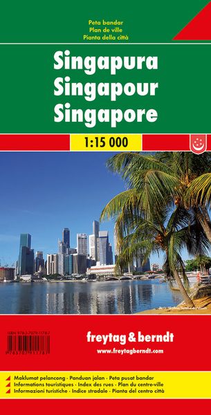 Produktbild: freytag & berndt Stadtplan Singapur 1:15.000