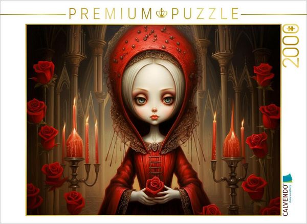 Produktbild: CALVENDO Puzzle Gothic Queen Surrealistische Illustrationen | 2000 Teile Lege-Gr&ouml;&szlig;e 90x67cm Foto-Puzzle f&uuml;r gl&uuml;ckliche Stunden