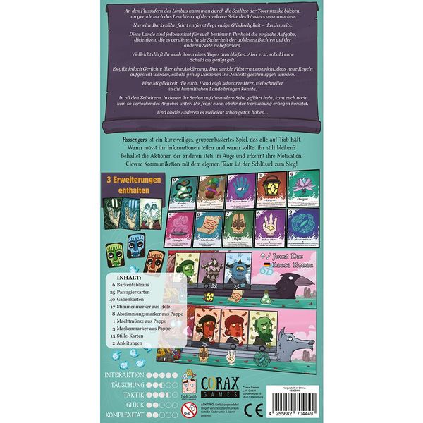 Produktbild: Passengers - D&auml;monen an Bord! (inkl. Erweiterung "Die Stille")