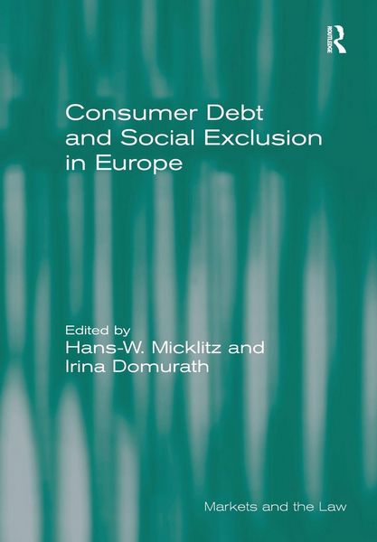 Produktbild: Consumer Debt and Social Exclusion in Europe