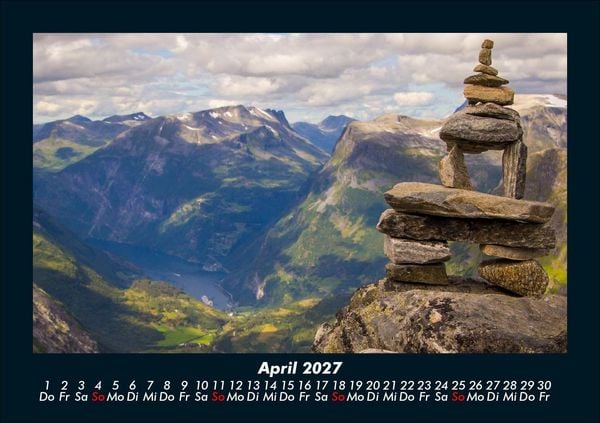Produktbild: Berge 2027 Fotokalender DIN A5