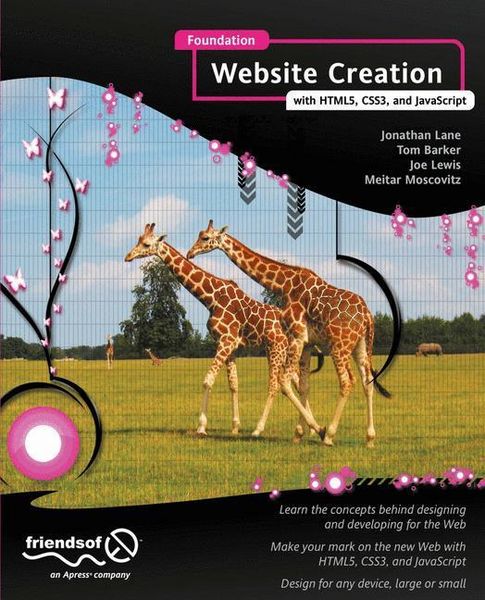 Produktbild: Foundation Website Creation with HTML5, CSS3, and JavaScript
