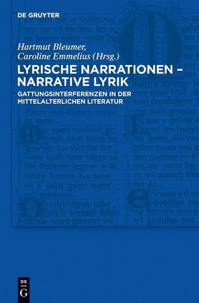 Produktbild: Lyrische Narrationen - narrative Lyrik
