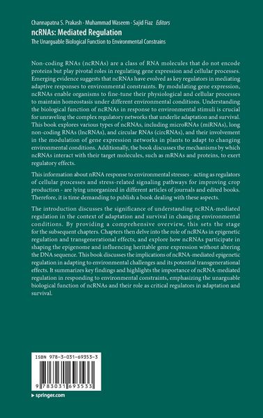 Produktbild: NcRNAs: Mediated Regulation