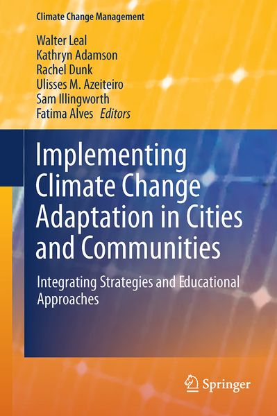 Produktbild: Implementing Climate Change Adaptation in Cities and Communities