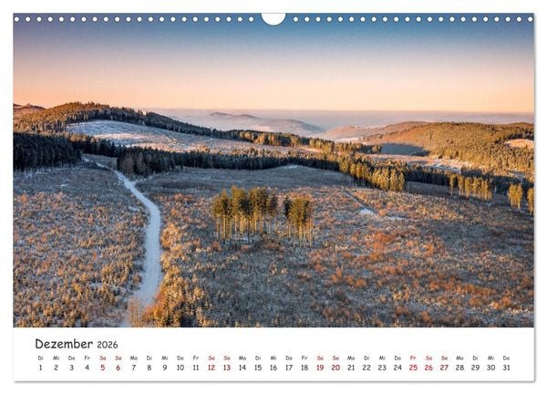 Produktbild: Das Sauerland bei Brilon aus der Vogelperspektive (Wandkalender 2026 DIN A3 quer), CALVENDO Monatskalender