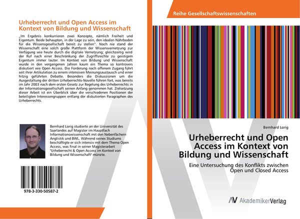 Produktbild: Urheberrecht und Open Access im Kontext von Bildung und Wissenschaft