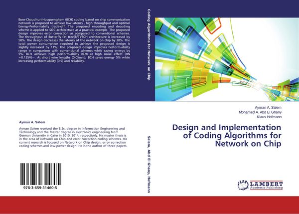 Produktbild: Design and Implementation of Coding Algorithms for Network on Chip