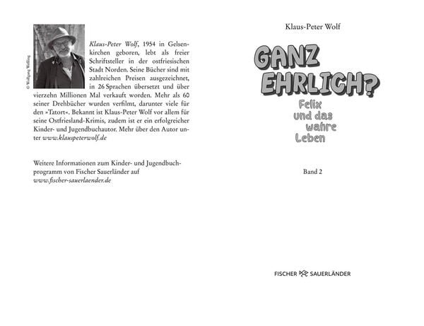 Produktbild: Ganz ehrlich? Felix und das wahre Leben