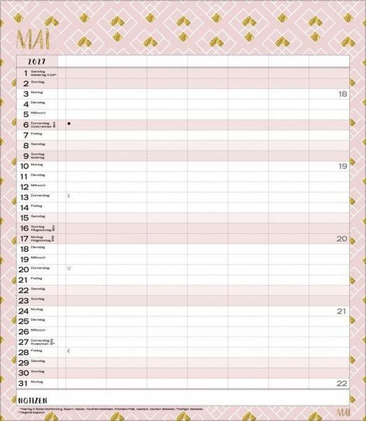 Produktbild: Multiplaner - Time for glamour 2027