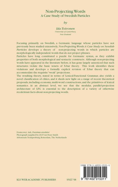 Produktbild: Non-Projecting Words