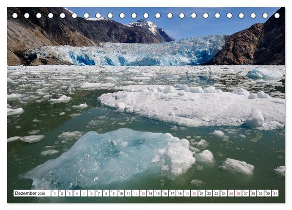 Produktbild: Alaska - Lockruf der Wildnis (Tischkalender 2026 DIN A5 quer), CALVENDO Monatskalender