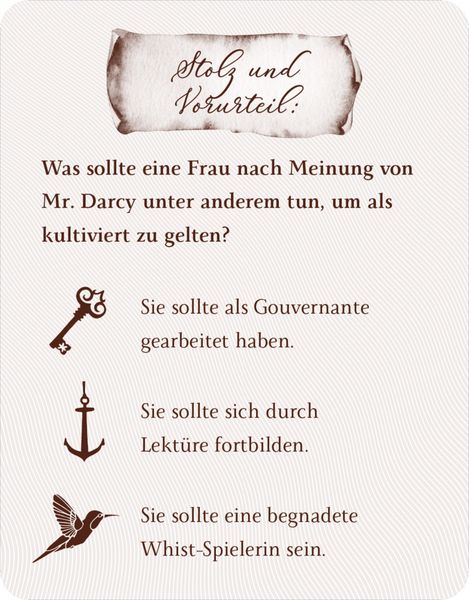 Produktbild: Die Welt der Jane Austen - Das Quiz