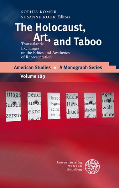 Produktbild: The Holocaust, Art, and Taboo