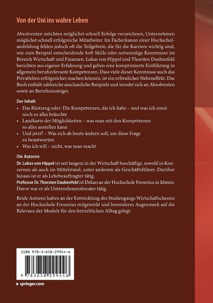 Produktbild: Von der Uni ins wahre Leben
