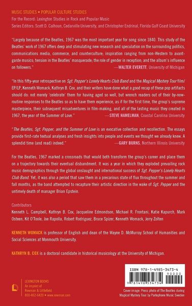 Produktbild: Beatles, Sgt. Pepper, and the Summer of Love