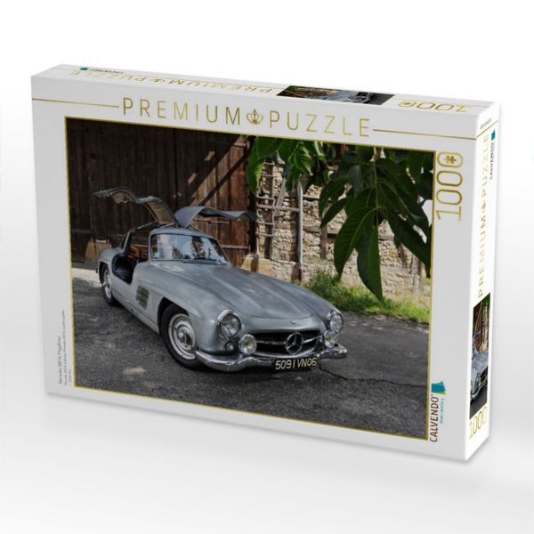 Produktbild: CALVENDO Puzzle Mercedes 300 SL Fl&uuml;gelt&uuml;rer | 1000 Teile Lege-Gr&ouml;&szlig;e 64x48cm Foto-Puzzle f&uuml;r gl&uuml;ckliche Stunden