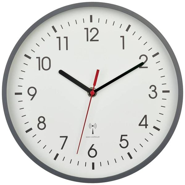 Produktbild: TFA Analoge Funk-Wanduhr