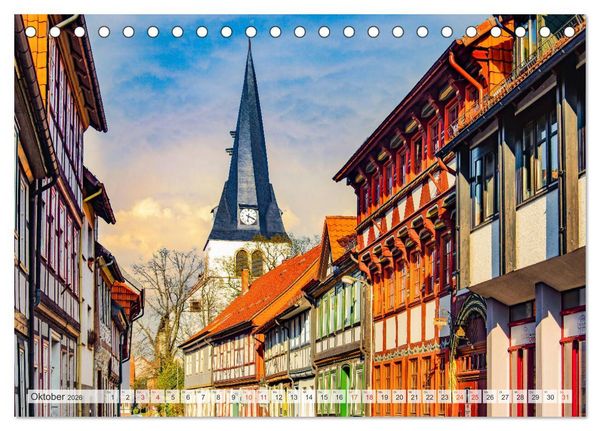 Produktbild: Harz der S&uuml;den und Westen (Tischkalender 2026 DIN A5 quer), CALVENDO Monatskalender